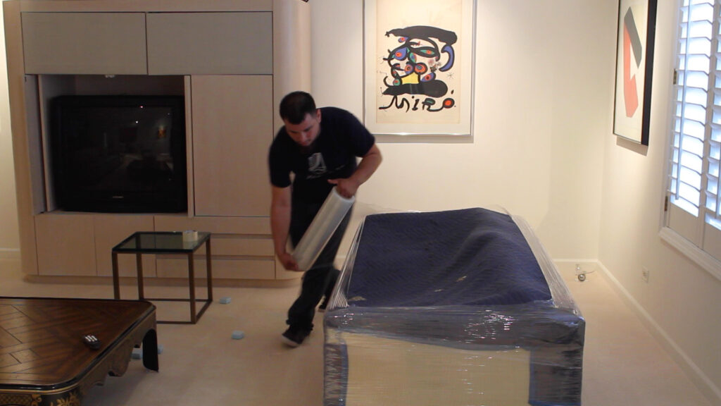 Full-service packing by professional movers.