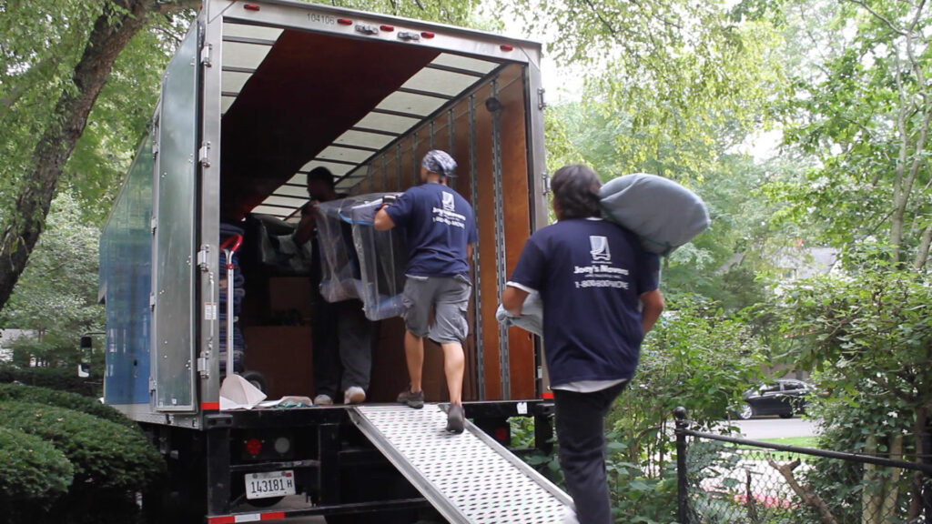 Breaking down furniture before moving makes the relocation go smoother.