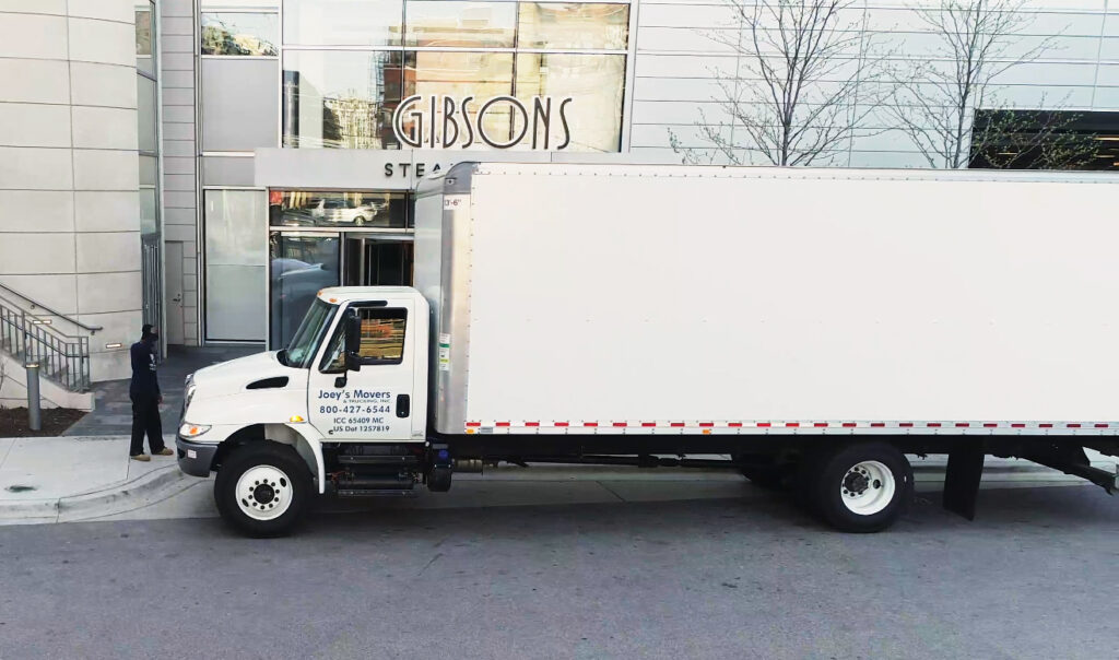 Joeys Movers Office Moving Services.