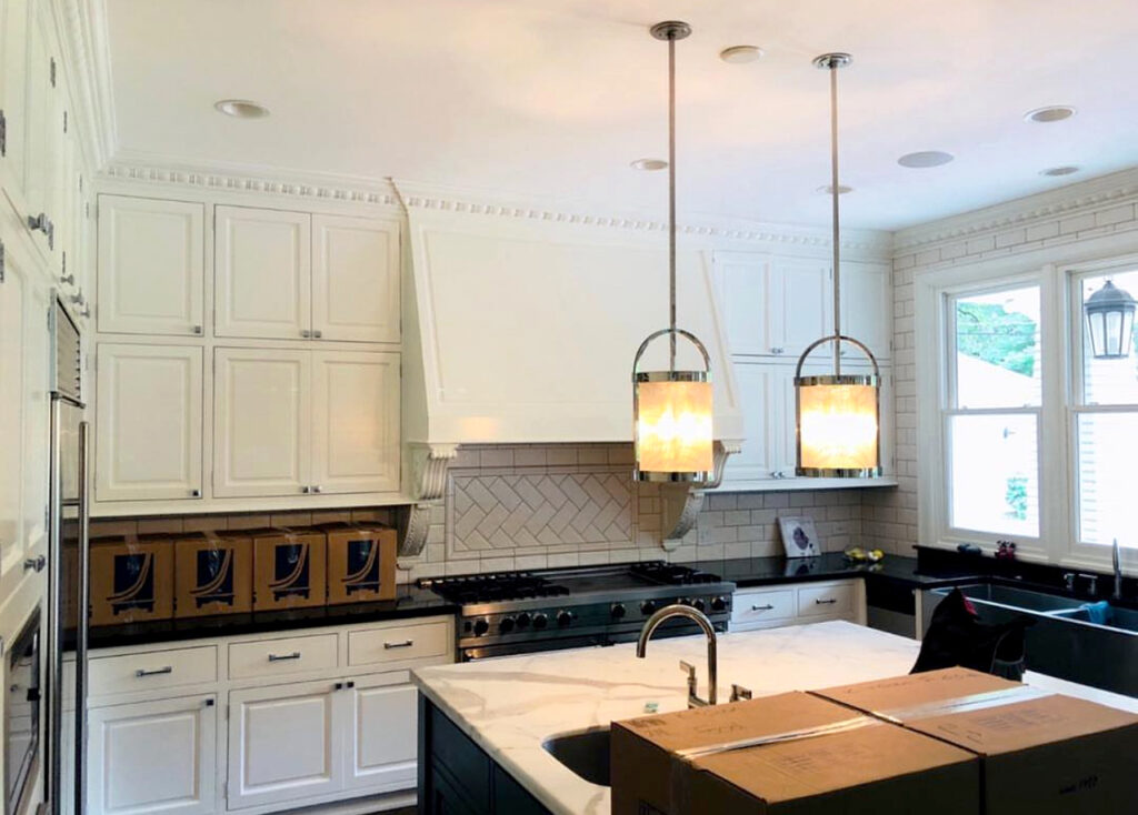 Kitchen remodel with updated countertops, cabinets, and modern appliances for high ROI home renovation.